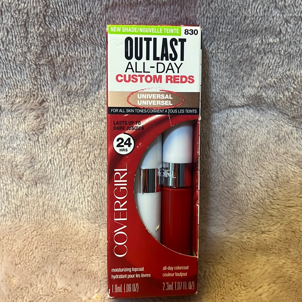 CoverGirl lipsticks